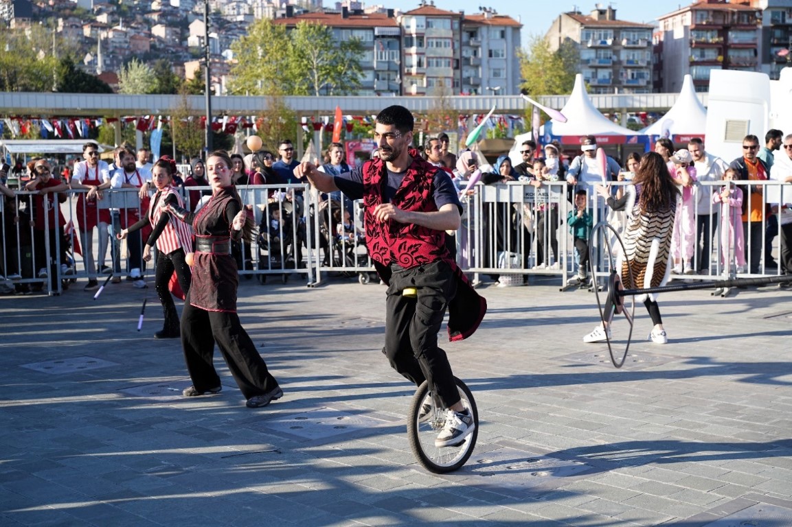 Çocuklar eğlenceye doydu