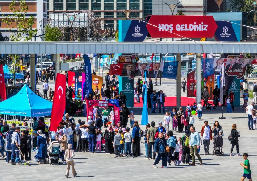 Çocuklar eğlenceye doydu