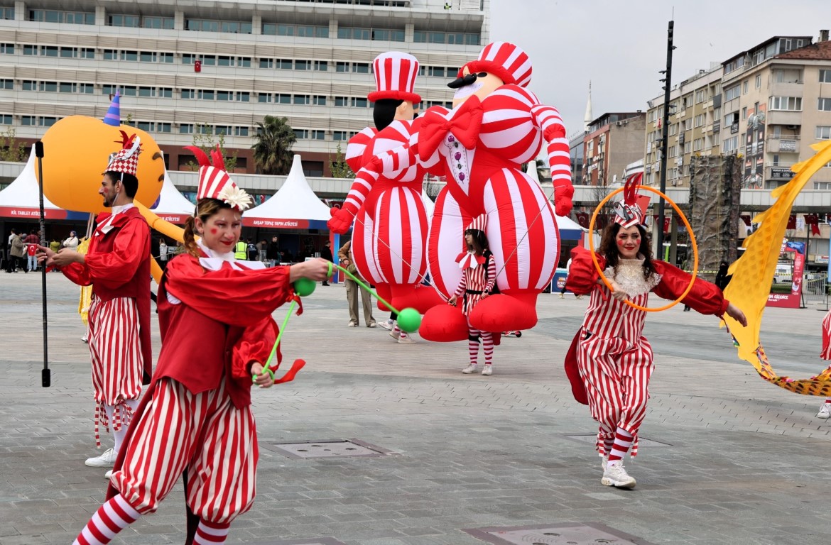 Çocuklar eğlenceye doydu