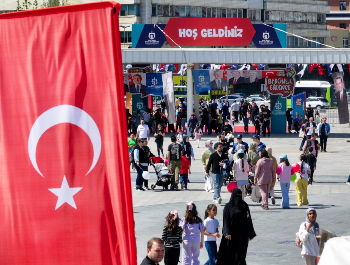 Çocuklar eğlenceye doydu