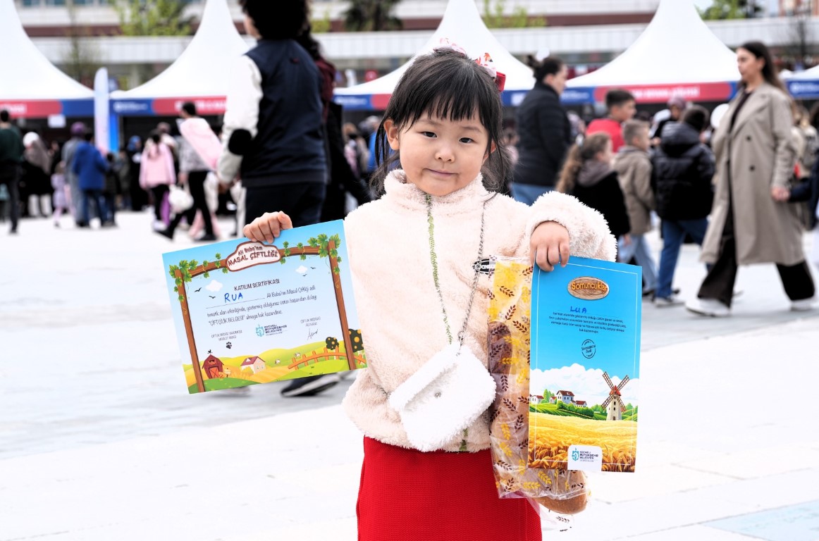 Çocuklar eğlenceye doydu