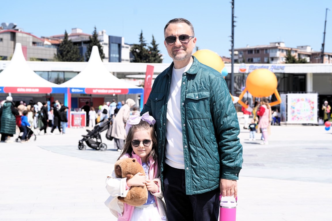 Çocuklar eğlenceye doydu