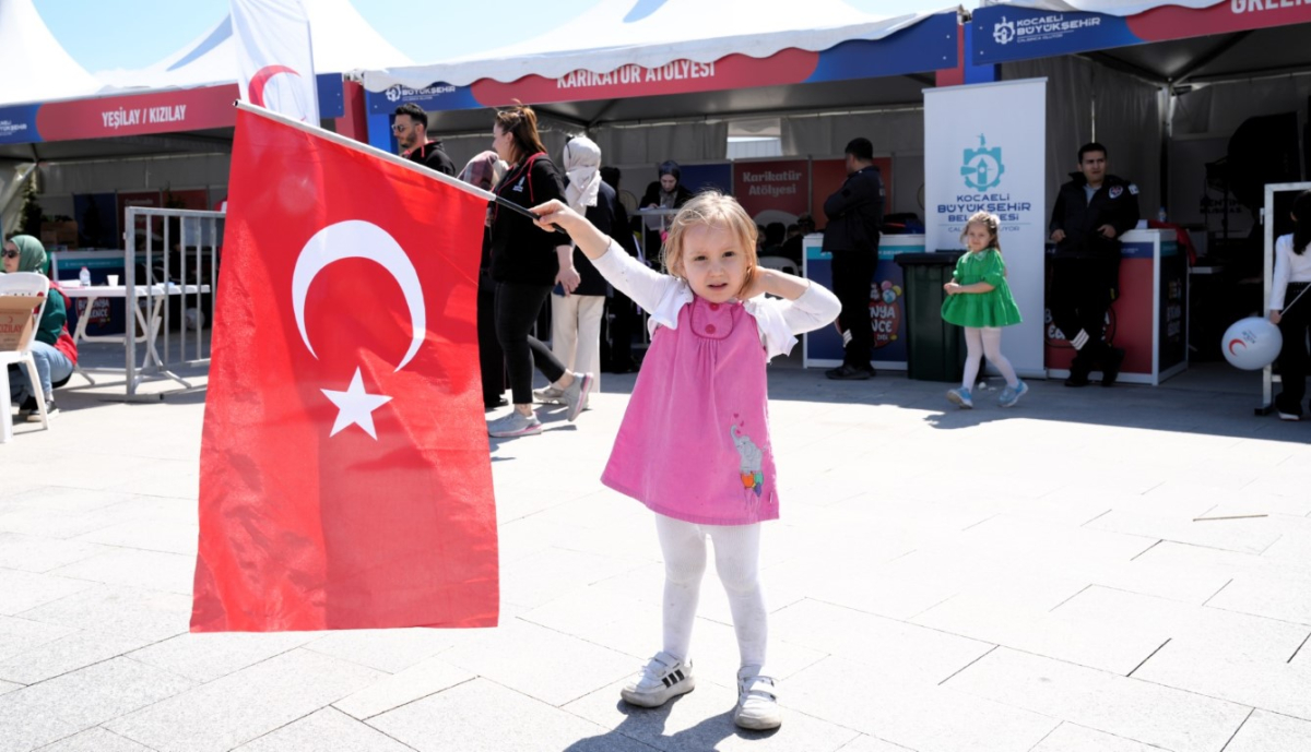 Çocuklar eğlenceye doydu