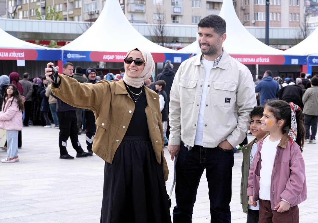 Çocuklar eğlenceye doydu