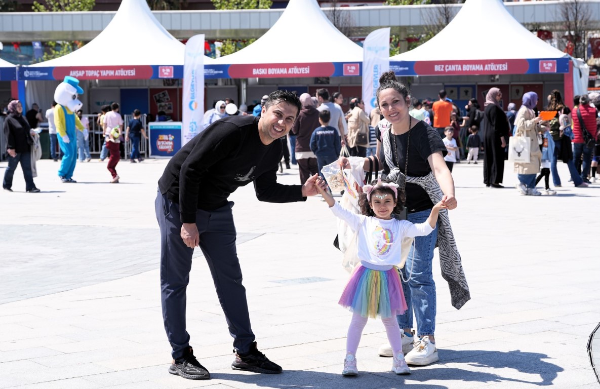 Çocuklar eğlenceye doydu