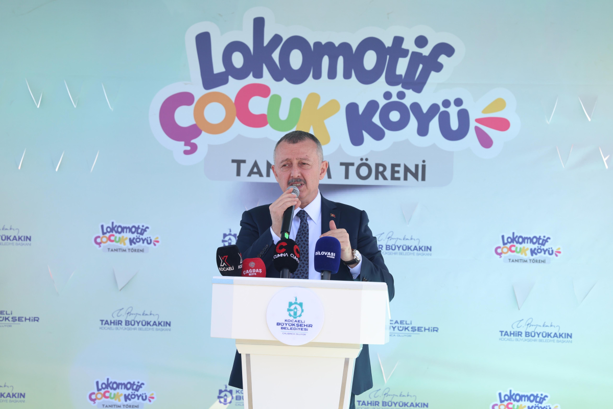 Gebze Lokomotif Çocuk Köyü kapılarını açtı 