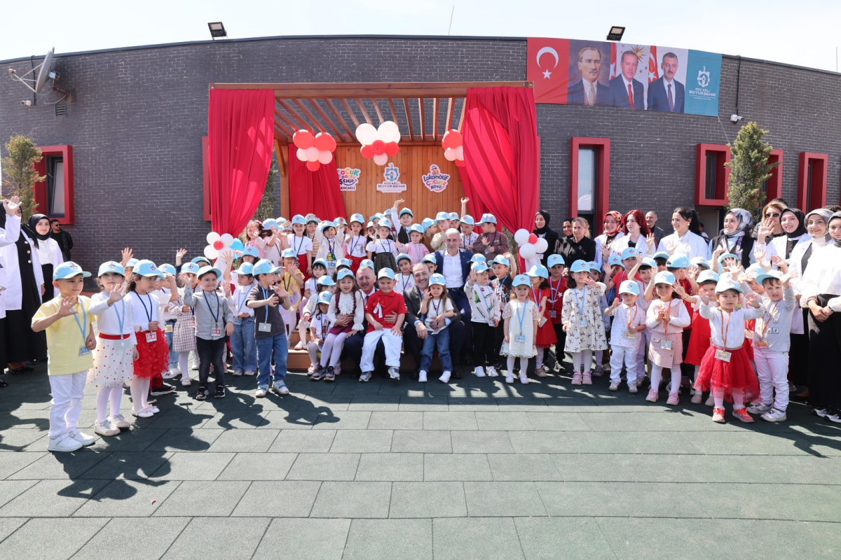 Gebze Lokomotif Çocuk Köyü kapılarını açtı 