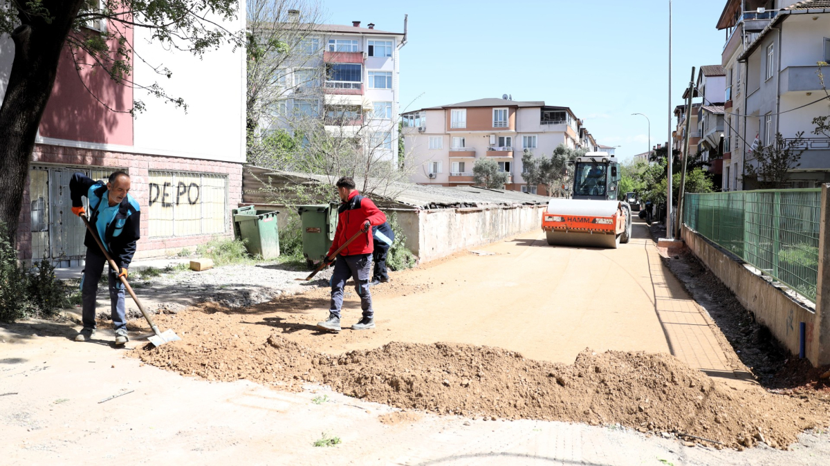 Körfez’de 22 kilometrelik üstyapı çalışması
