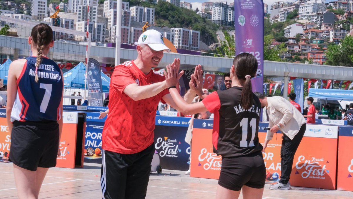 Kocaeli’de sporun kalbi EnFest’te attı