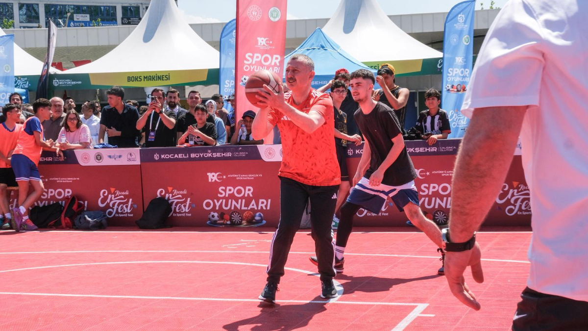 Kocaeli’de sporun kalbi EnFest’te attı