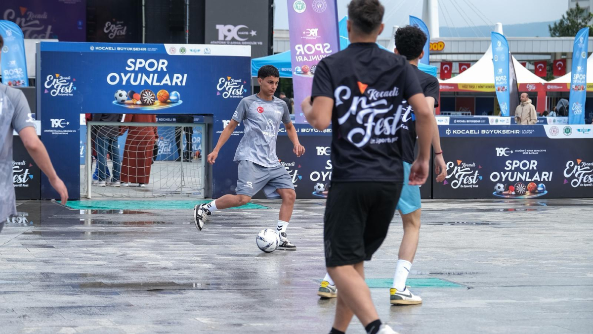 Kocaeli’de sporun kalbi EnFest’te attı