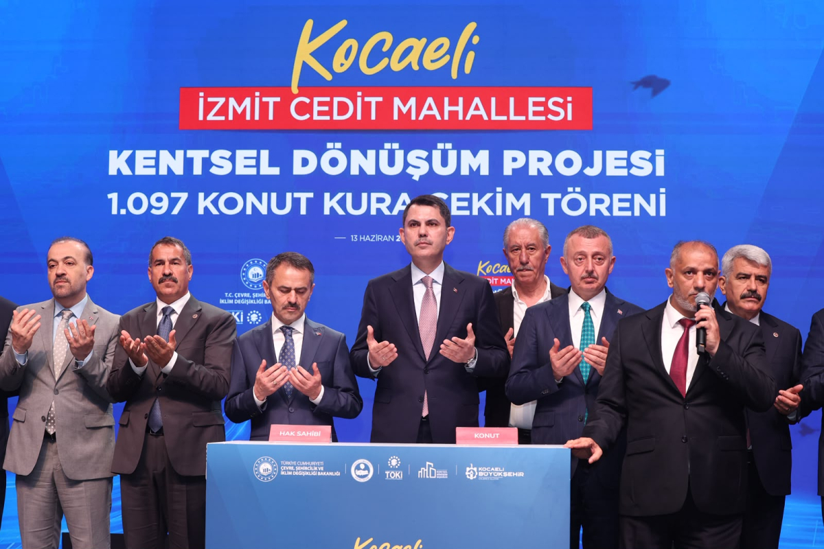 Cedit’te müjde, sevinç ve mutluluk