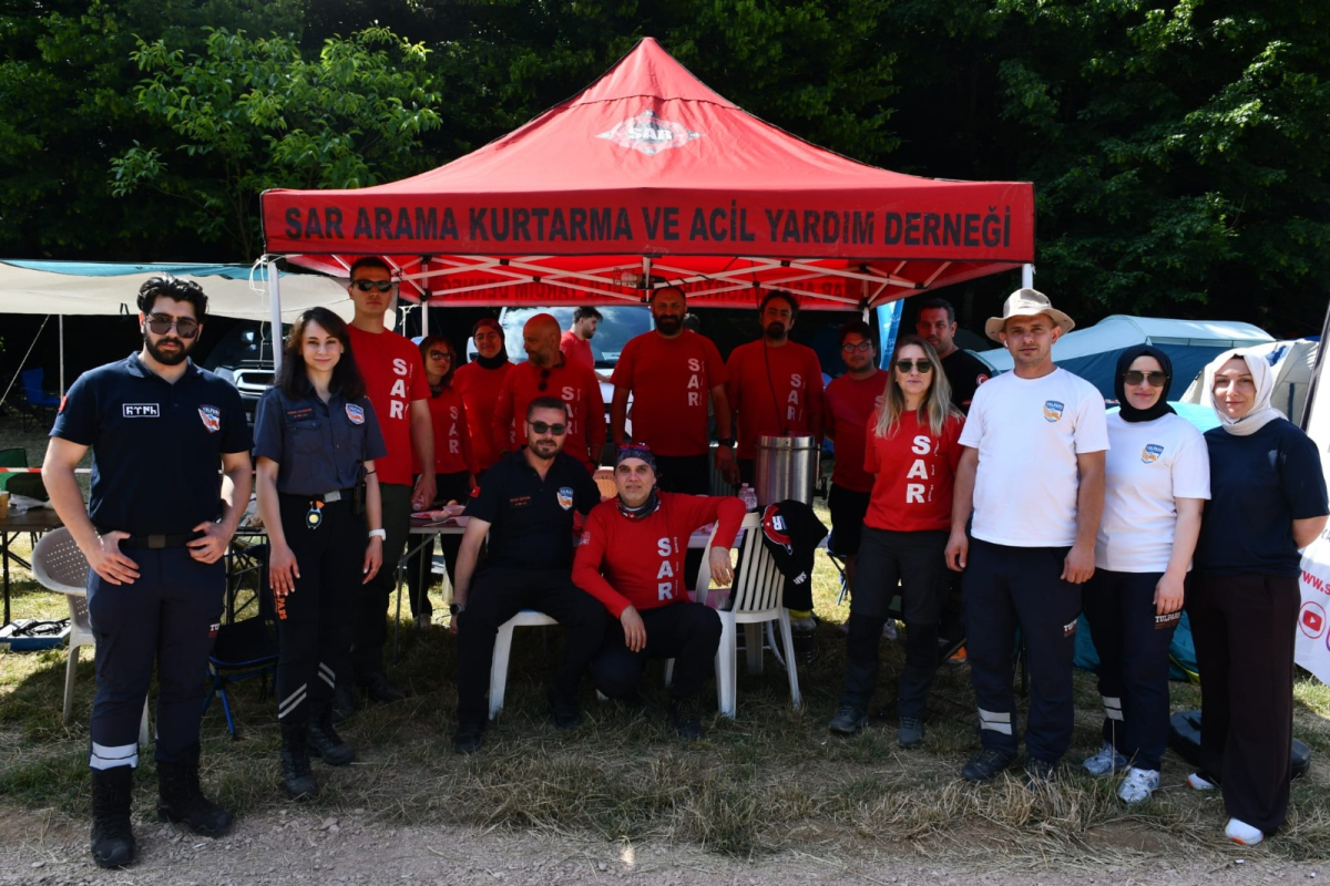 Afet kahramanları eğitim kampında buluştu