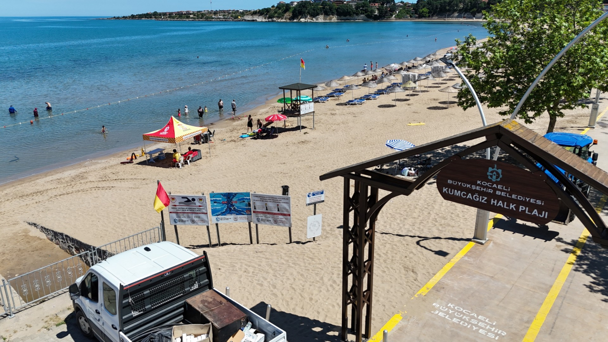Mavi Bayraklı plajlar tatilcileri bekliyor