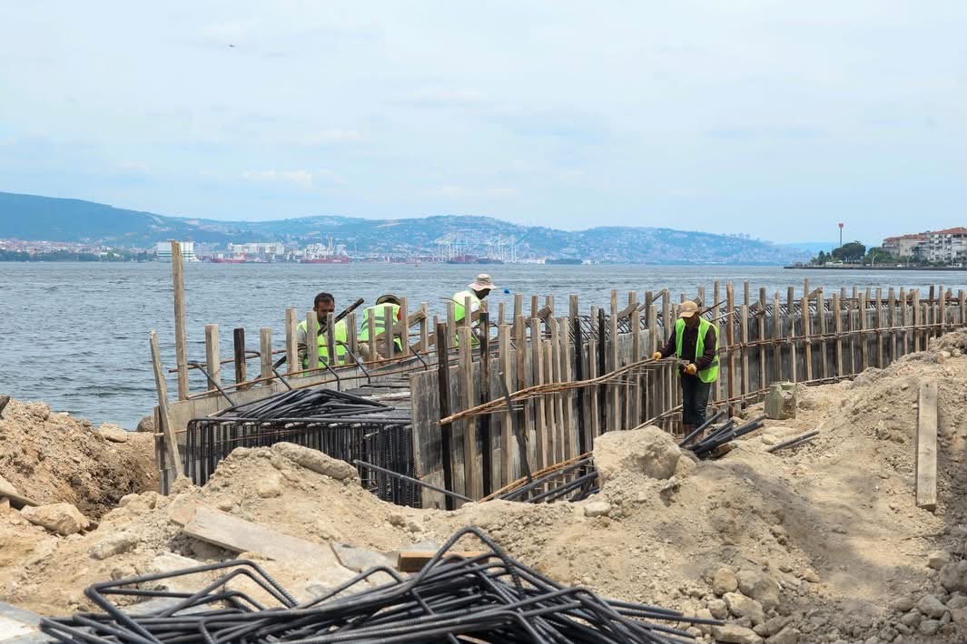 Değirmendere sahili yeni bir yüze kavuşuyor