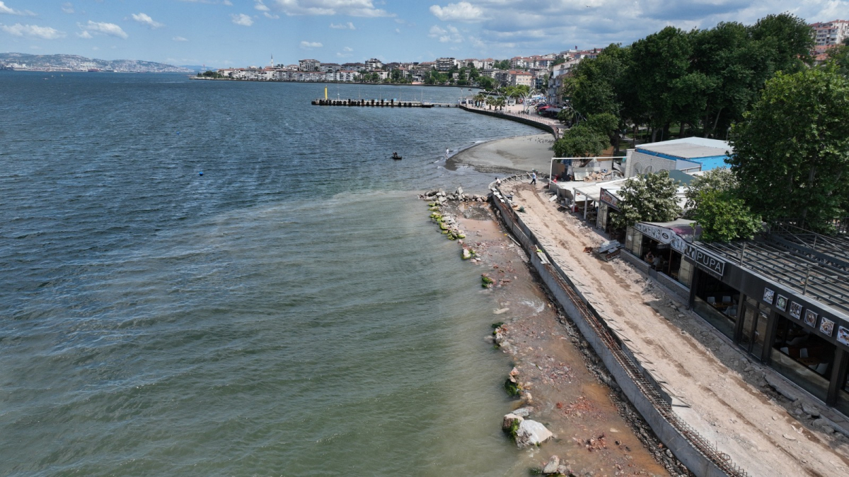 Değirmendere sahili yeni bir yüze kavuşuyor