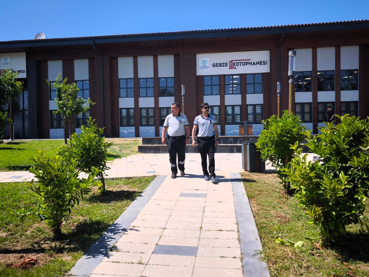 Kameralar ve ekipler iş başında, güvenlik zirvede