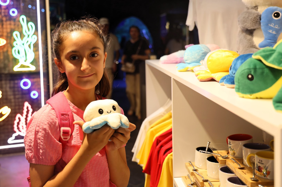 Körfez Aqua’da ‘Hatıra Mağazası’ da çok sevildi