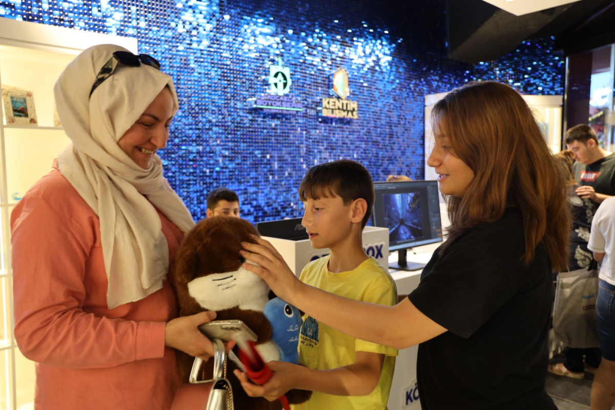 Körfez Aqua’da ‘Hatıra Mağazası’ da çok sevildi