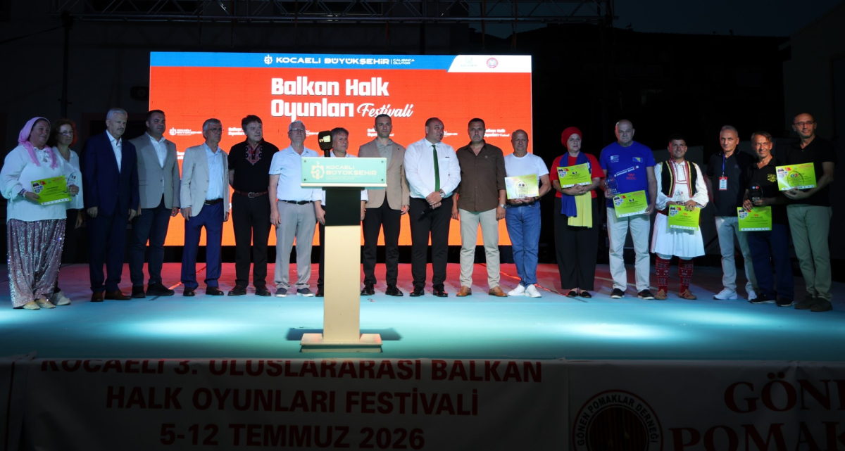 Balkan ezgileri Kocaeli’de buluştu