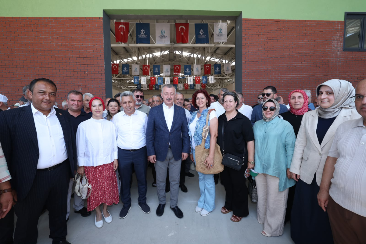 Başkan Büyükakın: “Siz yeter ki üretin, biz daima yanınızdayız”