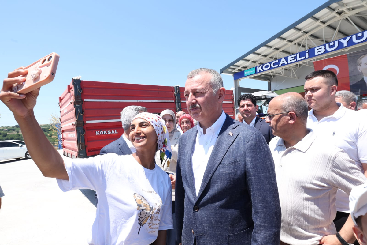 Başkan Büyükakın: “Siz yeter ki üretin, biz daima yanınızdayız”