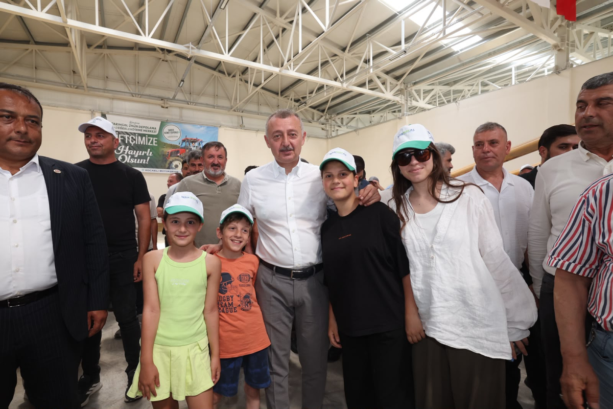 Başkan Büyükakın: “Siz yeter ki üretin, biz daima yanınızdayız”