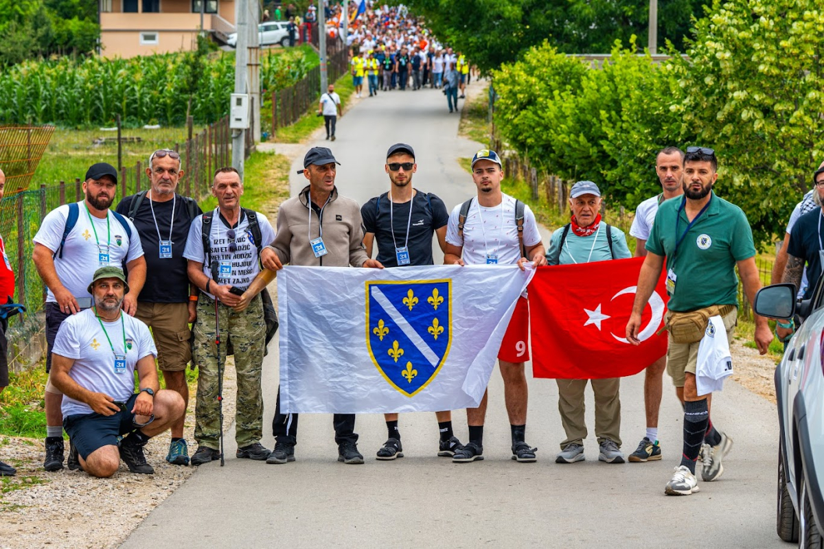 “Marş Mira Barış” yürüyüşüne Büyükşehir İmzası