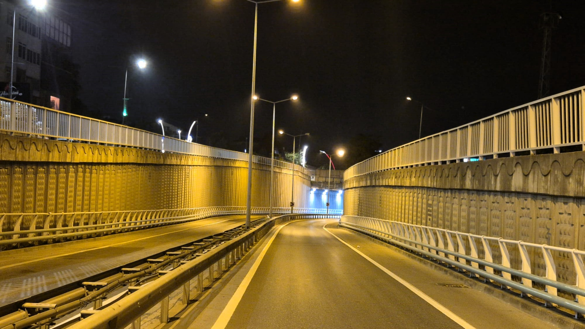 Eskihisar Alt Geçidi yenilendi, sürüş konforu arttı