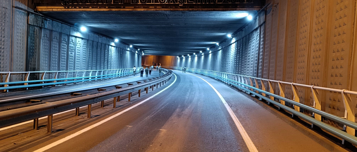 Eskihisar Alt Geçidi yenilendi, sürüş konforu arttı