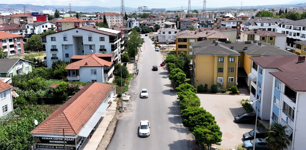 Büyükşehir’den Çiftlik Mahallesi’nde üstyapı seferberliği