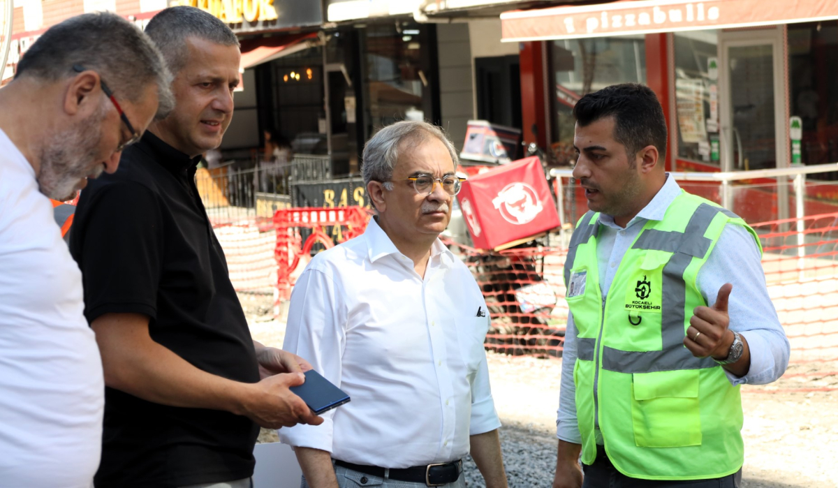 Hayri Baraçlı, Gebze’deki stratejik projeleri yerinde inceledi