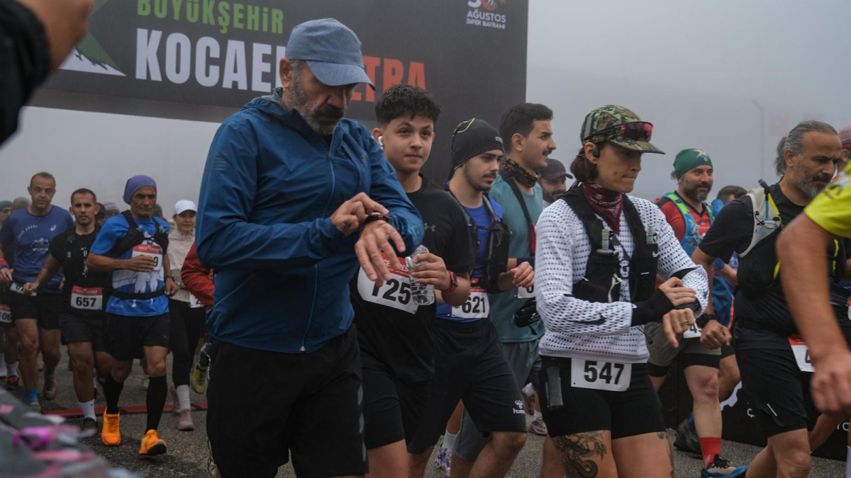 Kocaeli Ultra Trail büyük coşkuyla start aldı