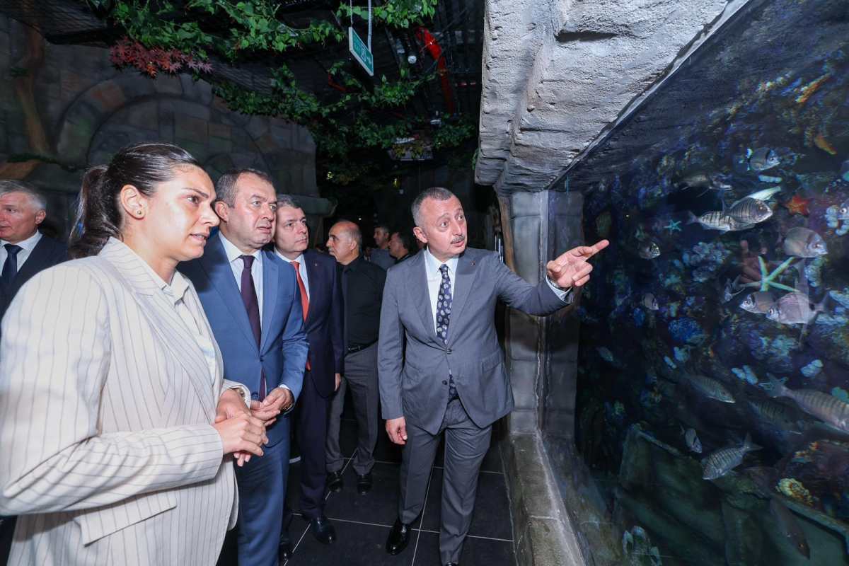 Adli Yıl açılışında, Fuar Park ve Akvaryum gezisi