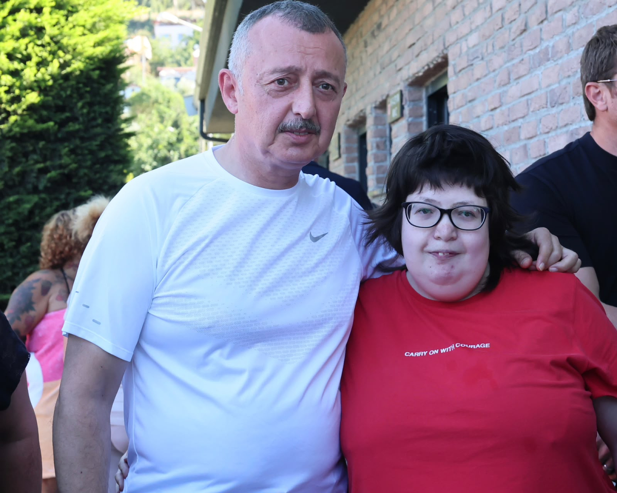 Başkan Büyükakın’ın, özel bireylerle deniz keyfi