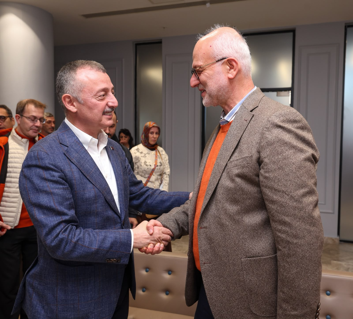 “Bu atmosferi bizimle paylaşan herkese teşekkürler”