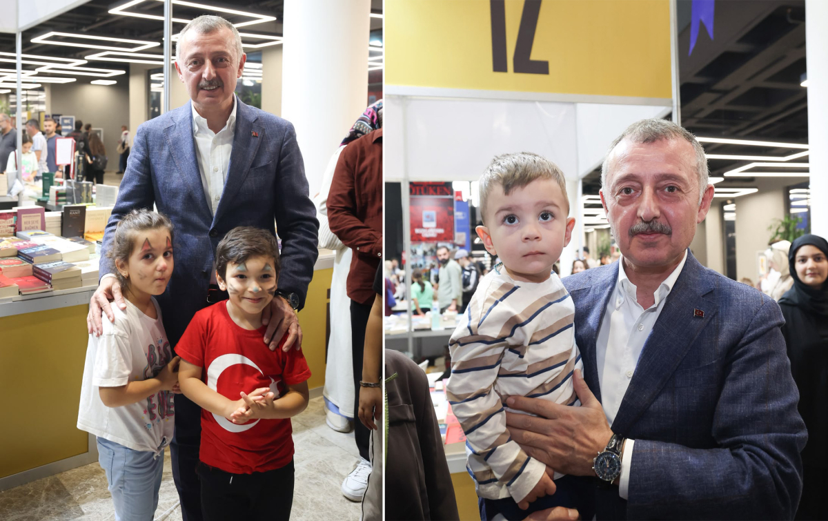 Büyükakın, 7’den 70’e tüm kitapseverlere teşekkür etti