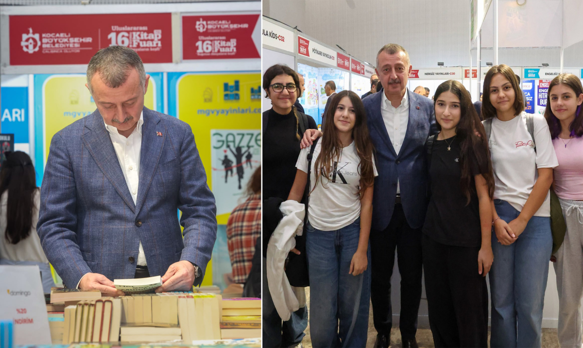 Büyükakın, 7’den 70’e tüm kitapseverlere teşekkür etti