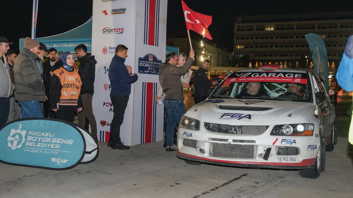 Kocaeli Rallisi 43. kez start aldı