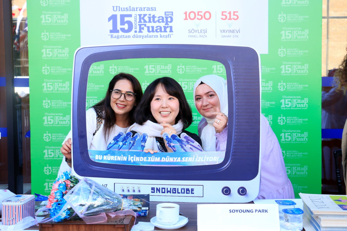 Koreli yazar Soyoung Park, Kitap Fuarı’nda