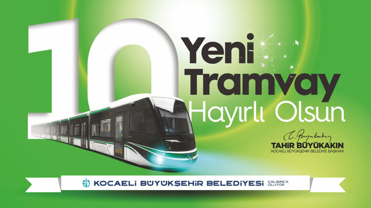 10 YENİ TRAMVAY