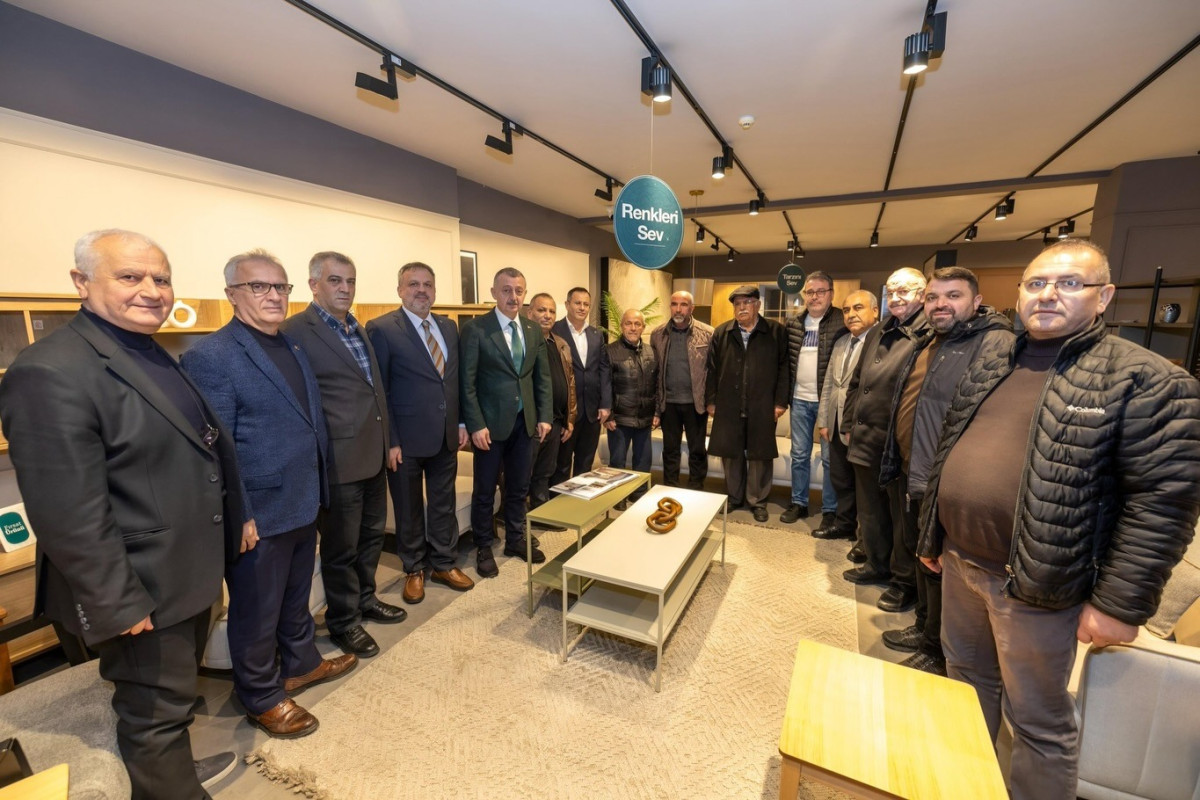 Büyükakın, Zincirlikuyu  esnafını ziyaret etti