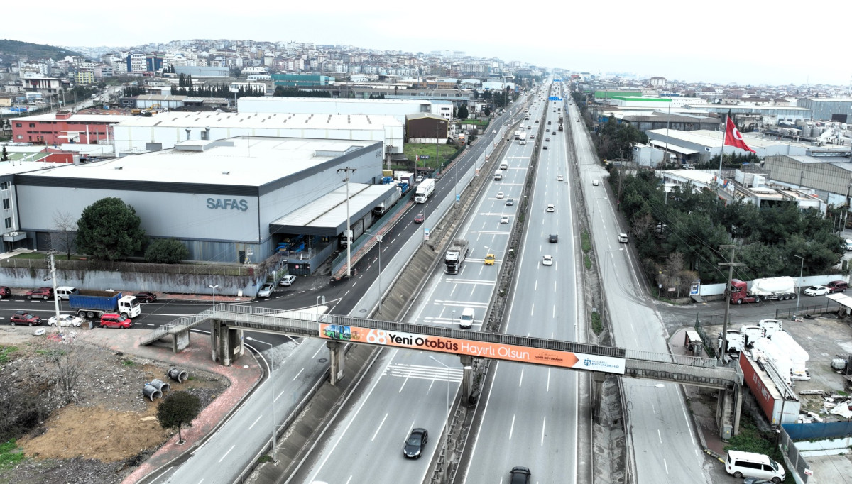 Gebze’de yeni yan yol çıkışı Feniş Kavşağı’nı rahatlattı