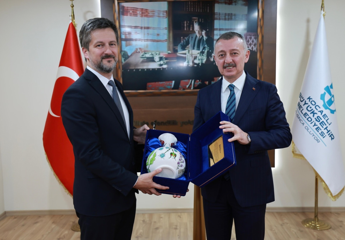 Macaristan Büyükelçisi Matis,  Büyükakın’a konuk oldu
