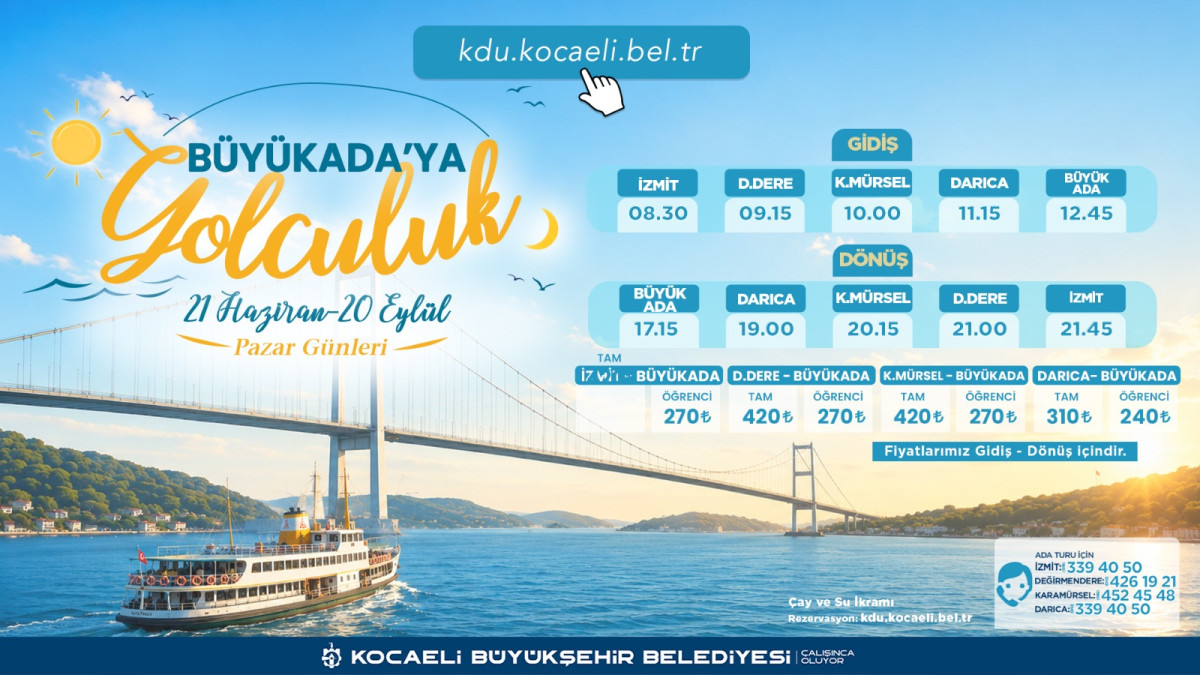 BÜYÜKADA'YA YOLCULUK