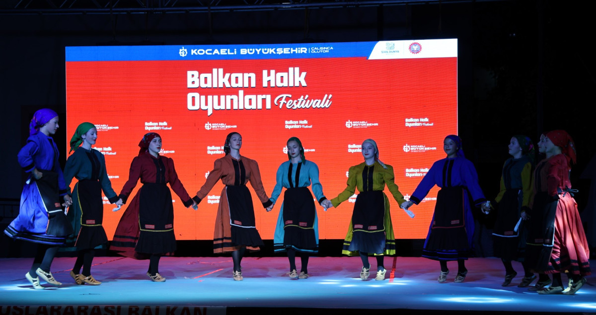 Balkan ezgileri Kocaeli’de buluştu
