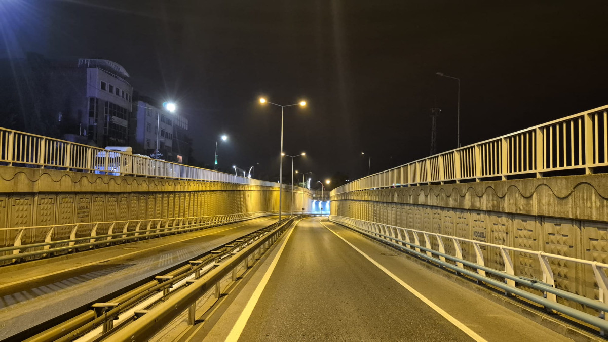 Eskihisar Alt Geçidi yenilendi, sürüş konforu arttı