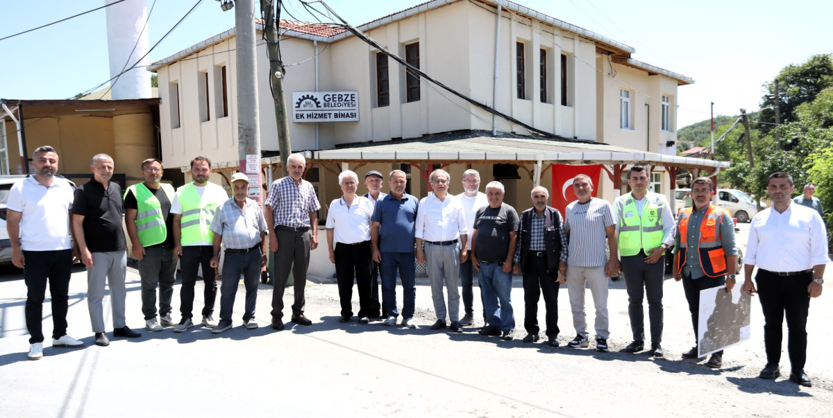 Hayri Baraçlı, Gebze’deki stratejik projeleri yerinde inceledi