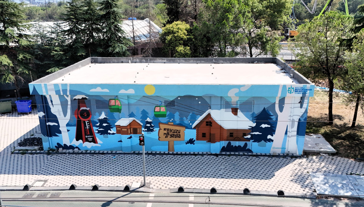 Kocaeli’nin duvarları kentin değerlerini anlatıyor