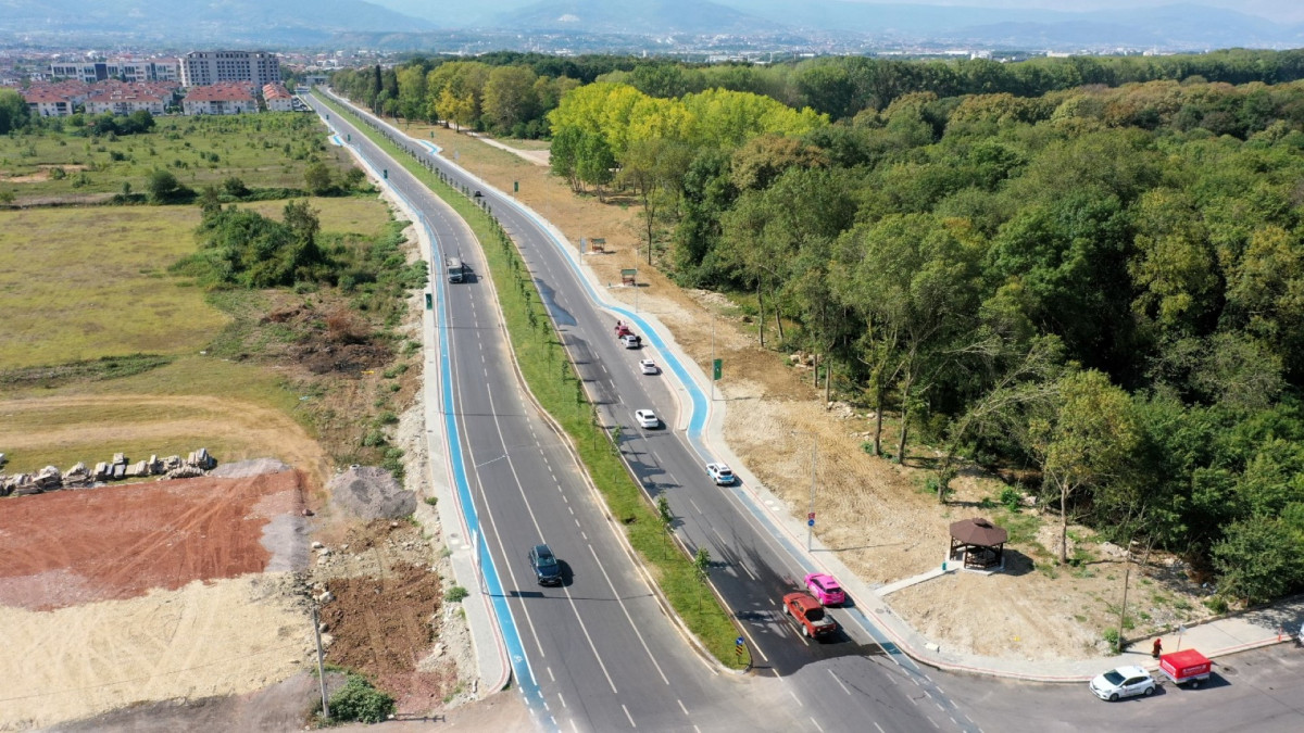 Stat bağlantı yolunda çevre düzenlemesi